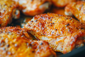 Filé de sobrecoxa na airfryer: Suculento e Crocante em Minutos