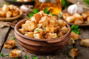 Croutons na Airfryer: Crocantes e Saborosos para Petiscos