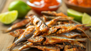 Pescadinha na Airfryer Crocante com Ervas e Limão