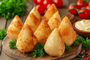 Coxinha de Batata Doce na Airfryer: Um Salgado Irresistível