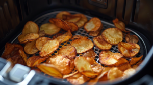 Batatinha Chips na Airfryer com Ervas e Azeite