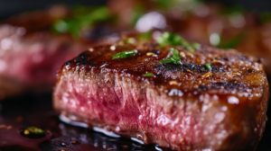 Medalhão de Filé Mignon na Airfryer com Molho de Mostarda e Mel