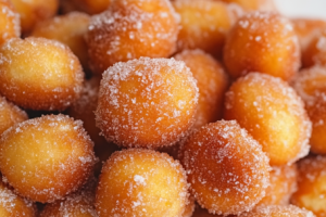 Bolinho de chuva na Airfryer com Canela e Açúcar