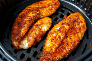 Filé de Peixe na Airfryer com Crosta de Ervas e Limão