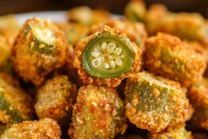 Quiabo na Airfryer com Fubá: Crocante e Saboroso!