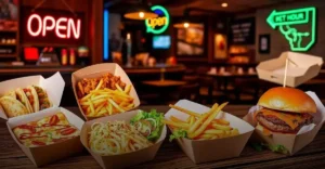 5 Restaurantes com Comida para Viagem Abertos Agora Perto de Você