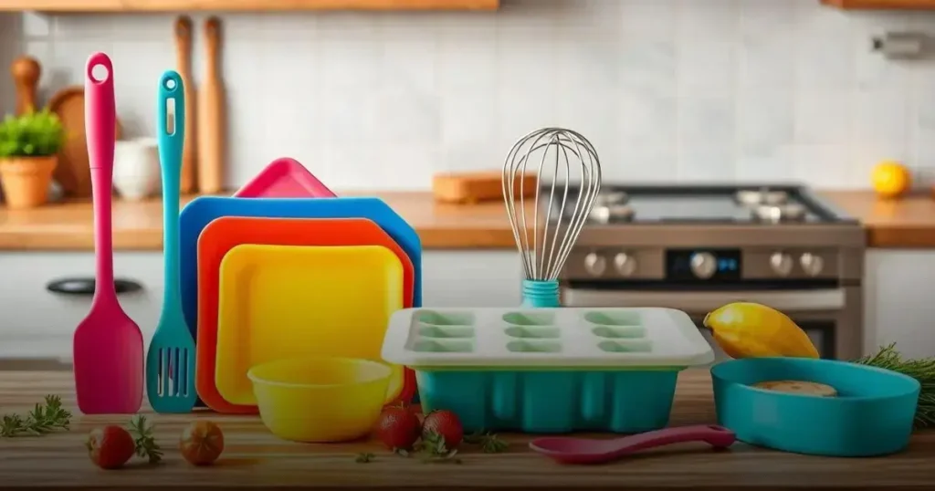 5 Utensílios de Silicone Essenciais para sua Cozinha