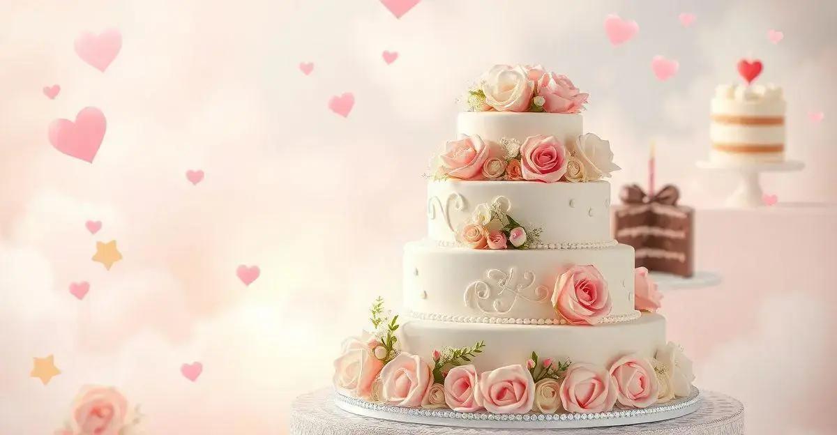 Bolo de casamento em sonhos: simbolismo do amor