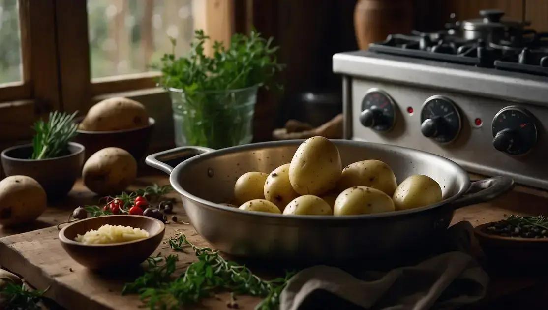 Erro comum ao cozinhar batatas Erro comum ao cozinhar batatas
