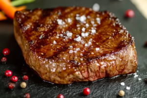 Miolo de Alcatra na Airfryer com Ervas e Alho Crocante