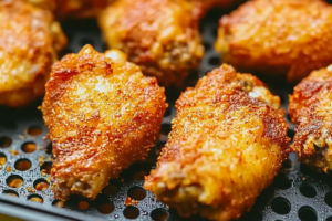 Frango a Passarinho na Air Fryer com Alho e Limão
