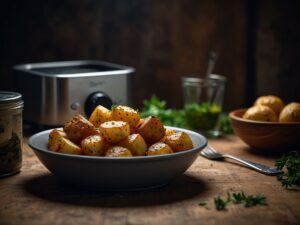 Batata Sauté na Airfryer com Ervas e Alho