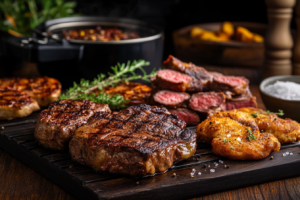 Carne de churrasco na Airfryer