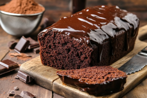 Bolo de Chocolate Low Carb com Nozes e Creme de Coco