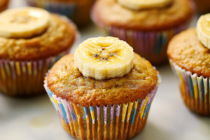 Tortinha de Banana na Airfryer com Canela e Aveia