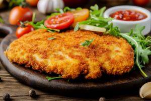 Bife a Milanesa na Airfryer: Crocante e Suculento em Minutos