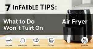 7 Dicas Infalíveis: O Que Fazer Quando Sua Air Fryer Não Liga