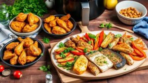 O que Fazer na AirFryer para o Almoço: 7 Receitas FÁCEIS