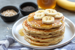 Panqueca de Banana com Whey: Energia e Sabor em Cada Mordida