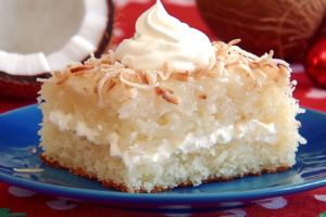 Bolo de côco CREMOSO na AirFryer: Delícia Fácil e Rápida!