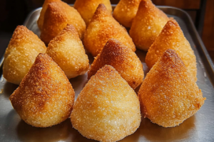 COXINHA congelada na Air Fryer: Deliciosa e Crocante em Minutos!