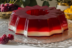 Mousse de GELATINA com Creme de Leite e Leite Condensado