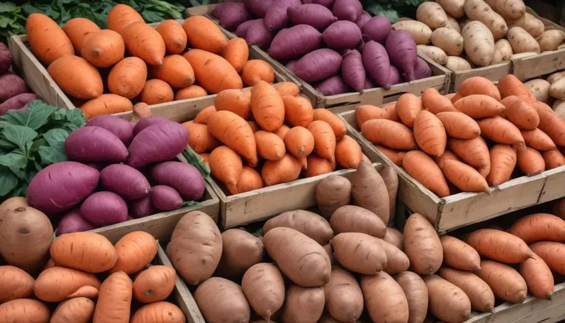 Dicas para escolher inhame fresco