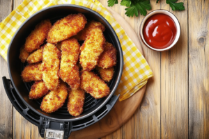 Gurjão de Frango na AirFryer: Crocante e Saboroso em Minutos
