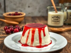 Pudim de Iogurte Natural com Leite Condensado: Delícia Cremosa!