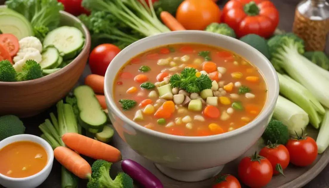 Como funciona a dieta da sopa para emagrecimento?