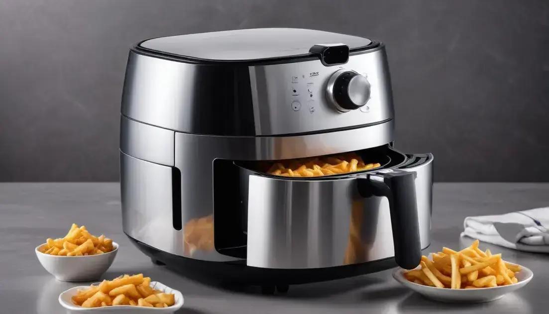 Vantagens de forrar a airfryer com papel alumínio