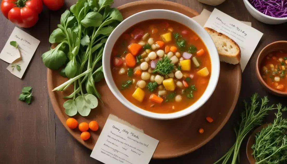 Receitas imperdíveis de sopa