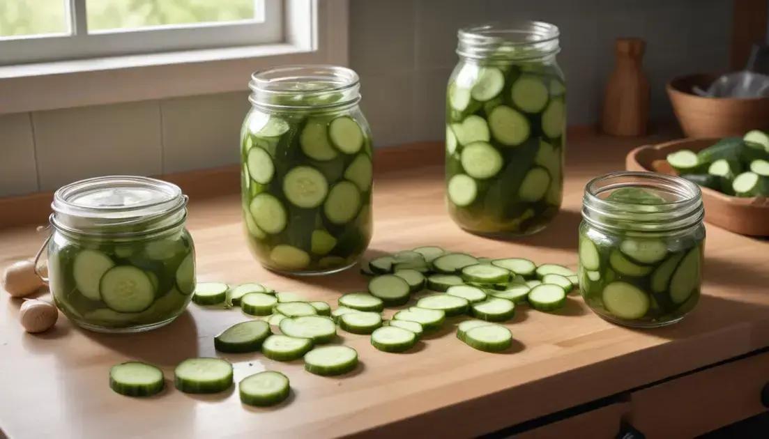 Erros comuns ao fazer conserva de pepino pequeno