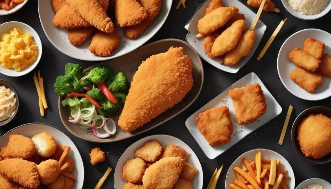 Receitas que combinam com farinha panko