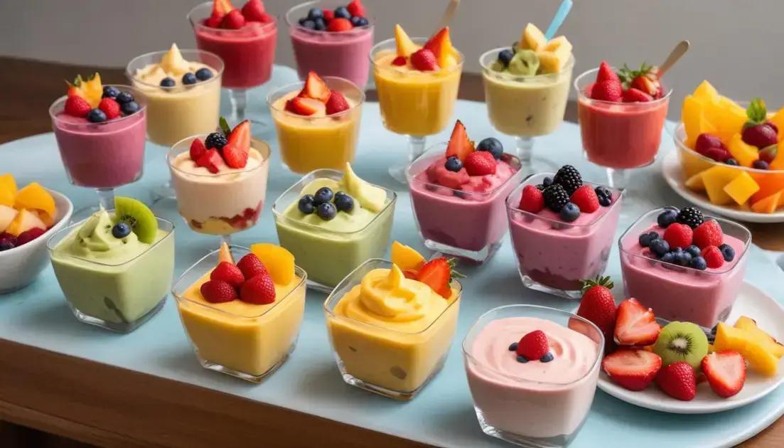 receitas de sobremesas rápidas e fáceis