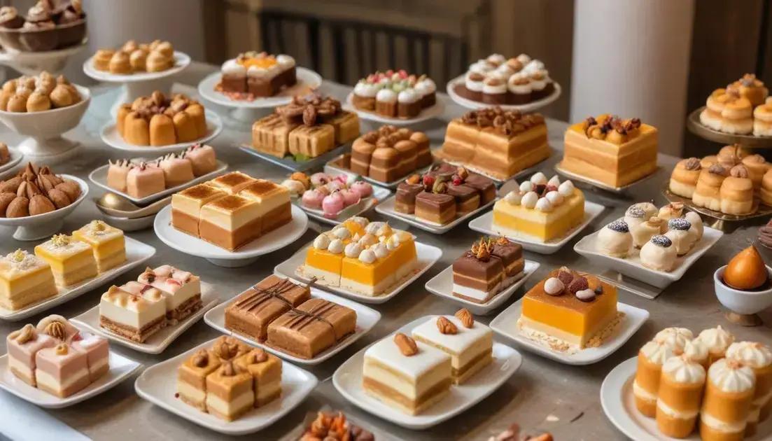 receitas de sobremesas de diferentes culturas