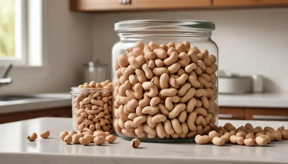 Dicas para armazenar amendoim torrado