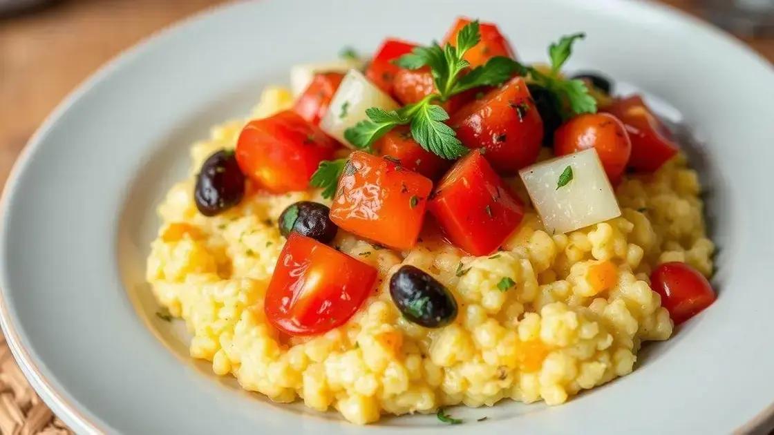 Como inserir polenta de forma saudável Como inserir polenta de forma saudável