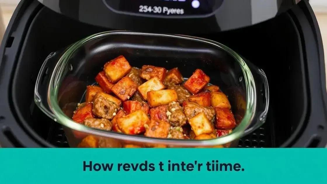 Impacto no tempo de cozimento