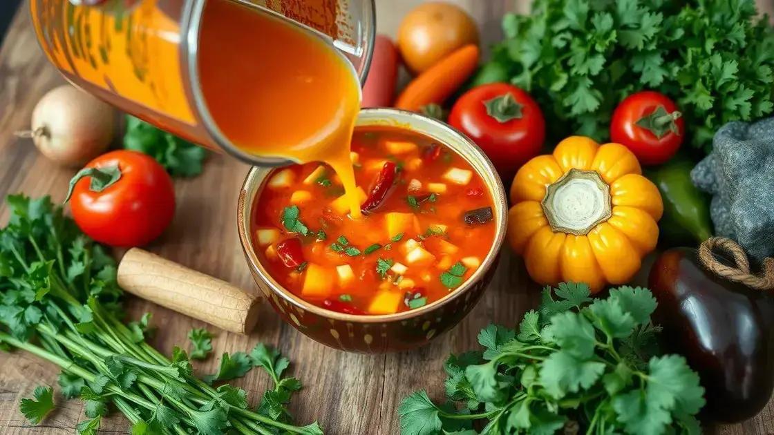 Como a dieta das sopas funciona?