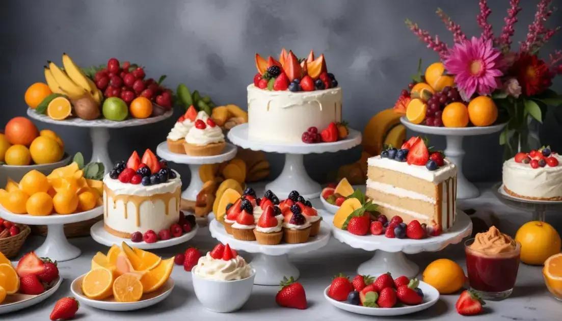 Sugestões para complementos e acompanhamentos