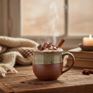 Chocolate Quente Cremoso de 3 Ingredientes