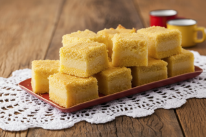 Bolo de Fubá Cremoso na AirFryer