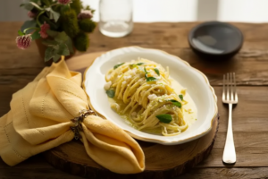 Macarrão ao limão