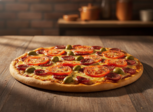 Pizza de Liquidificador Pronta em 30 Minutos