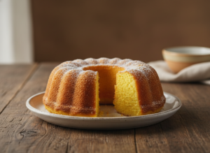 Bolo de Cuscuz Fácil e Rápido na Air Fryer