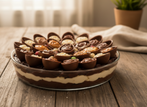 Sobremesa de Páscoa Cremosa na Travessa