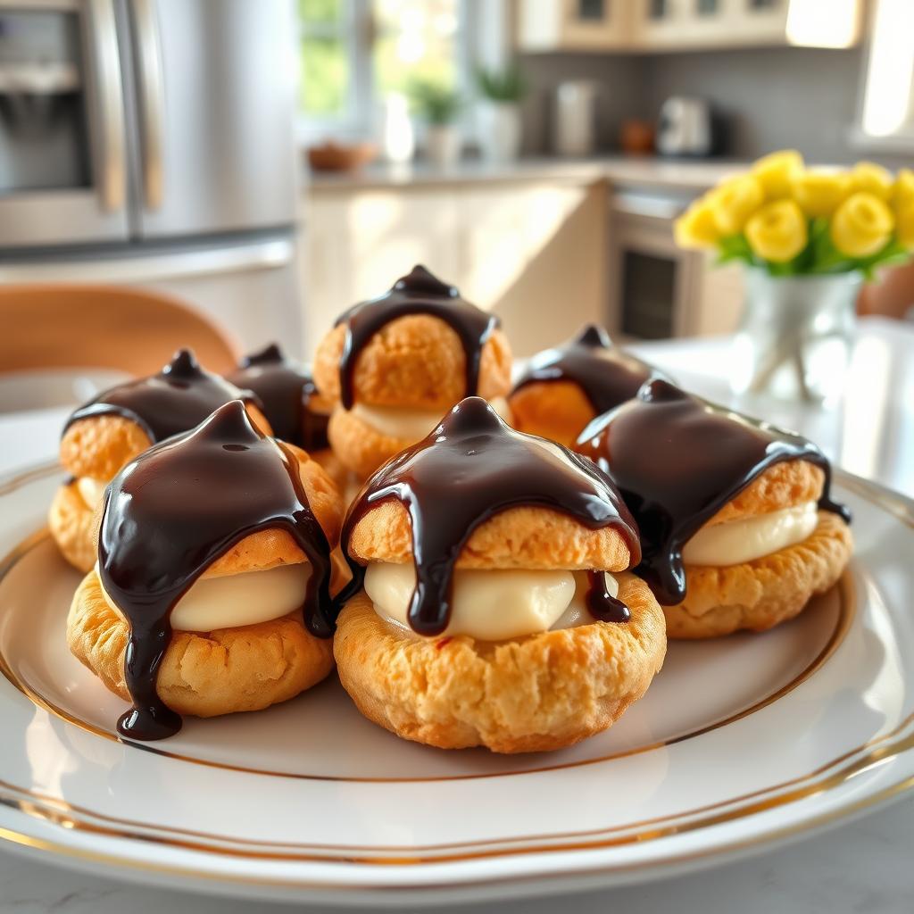 O que é profiteroles: Delícias da culinária francesa