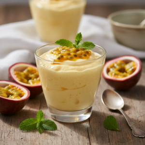Mousse de Maracujá Fit Delícia Tropical