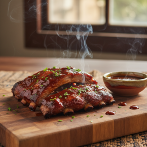 Costela Barbecue na Airfryer com Toque Brasileiro